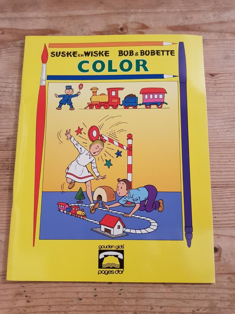 Suske & Wiske Bob & Bobette COLOR 1996 livre de coloriage pa, Enlèvement ou Envoi, Willy Vandersteen, Une BD, Comme neuf