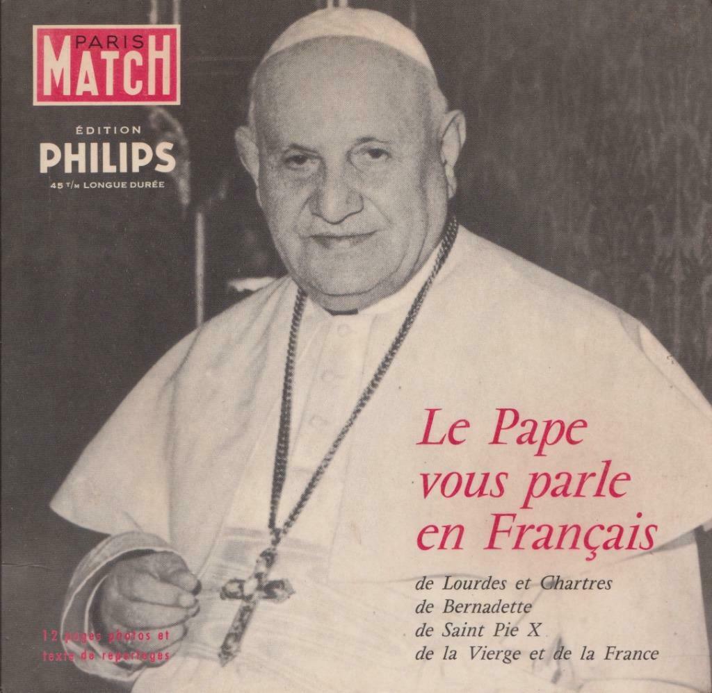 Le Pape Jean XXIII vous parle en Français - Single, Cd's en Dvd's, Vinyl Singles, Ophalen of Verzenden, Gebruikt, Meditatie en Spiritualiteit