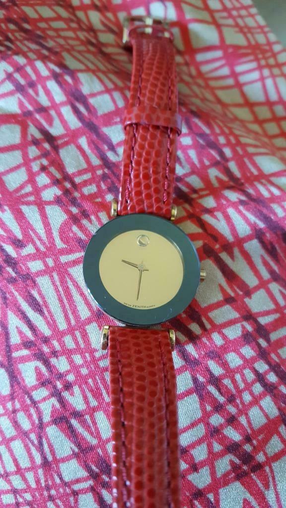 Montre femme Zenith Swiss, Bijoux, Sacs & Beauté, Autres marques, Cuir, Acier, Enlèvement