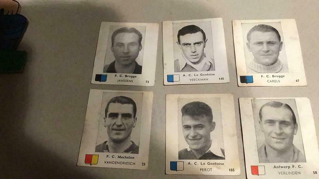 All footballers chew holder s o mint gum (x4), Verzamelen, Ophalen of Verzenden, Gebruikt, Poster, Plaatje of Sticker