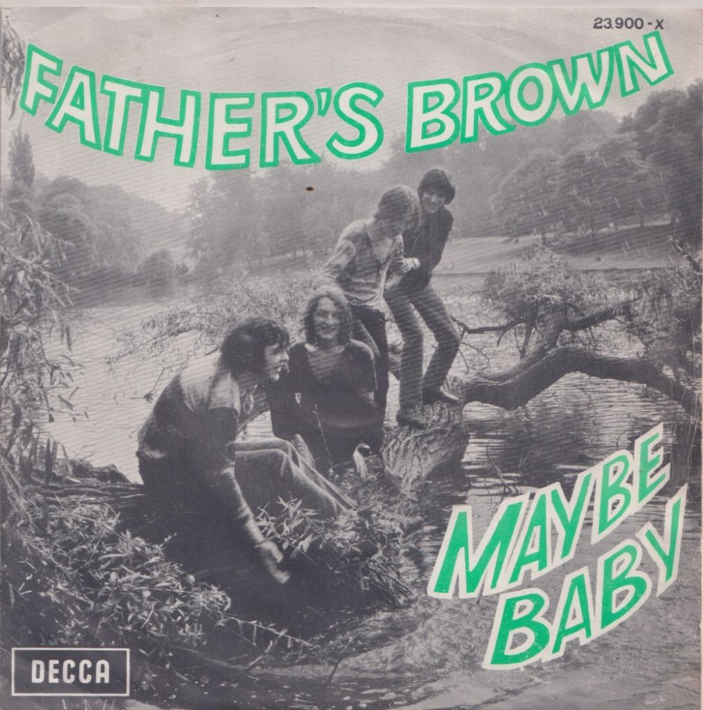 Father’s Brown – Maybe Baby / The yellow moon is high - Sing, Cd's en Dvd's, Ophalen of Verzenden, Gebruikt, Overige formaten