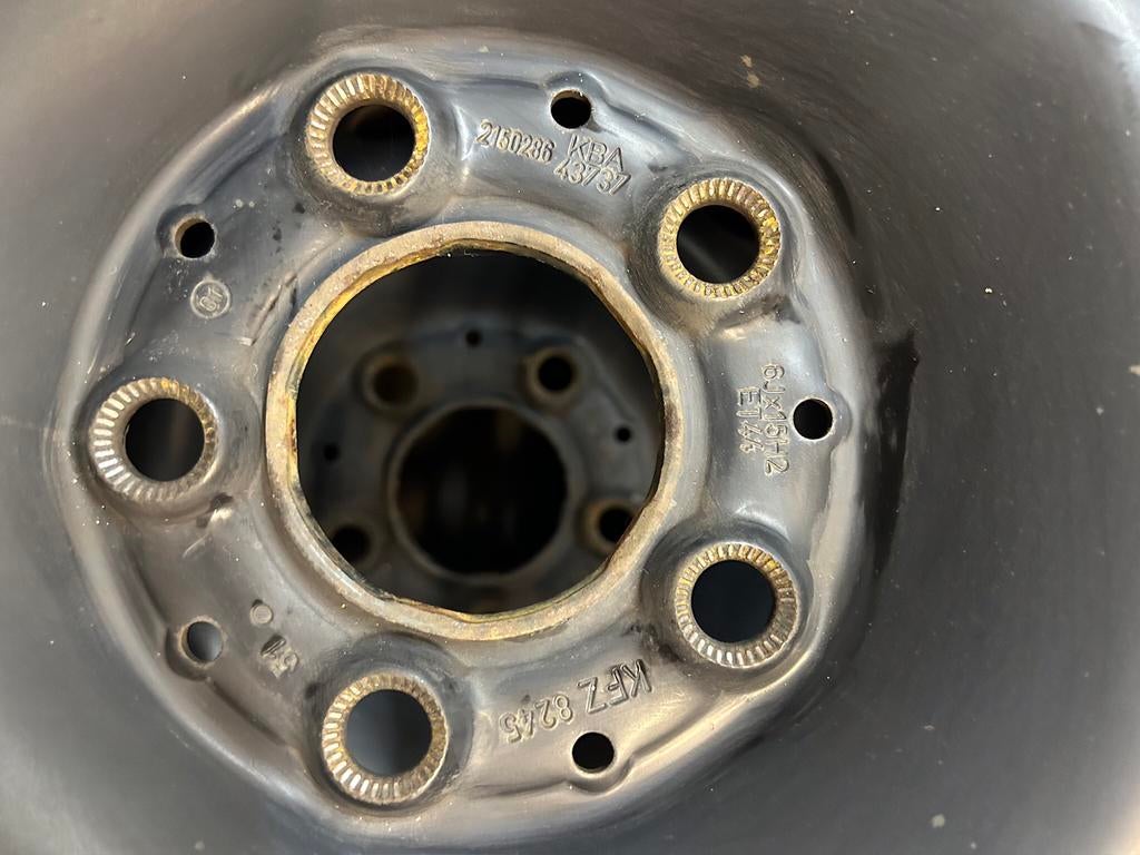 Jantes acier Mercedes W169 (classe À), Autos : Pièces & Accessoires, Pneus & Jantes, 15 pouces, Pneus hiver, Véhicule de tourisme