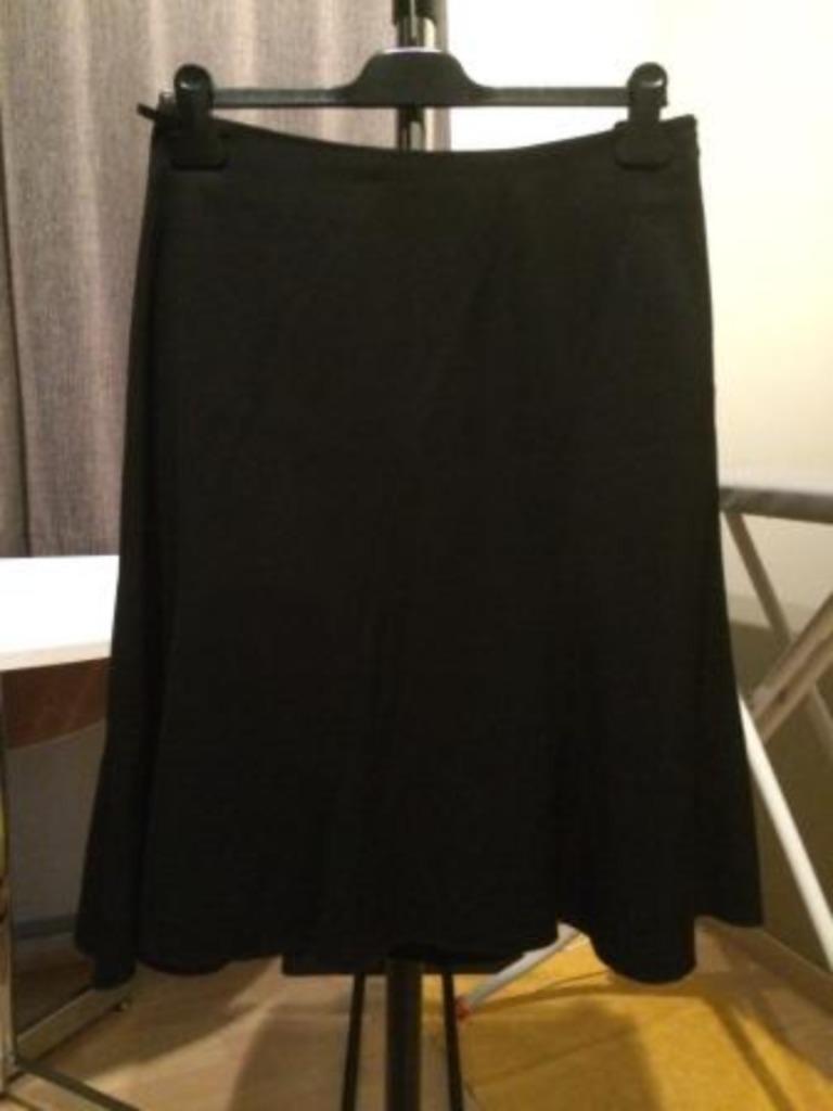 Zwarte damesrok D’Auvry 40, Kleding | Dames, Rokken, Maat 38/40 (M), Zwart, Ophalen of Verzenden, Gedragen
