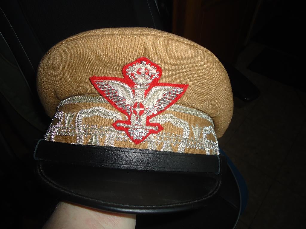 kepi general italien ww2 copy, Collections, Enlèvement ou Envoi, Armée de terre, Casque ou Béret