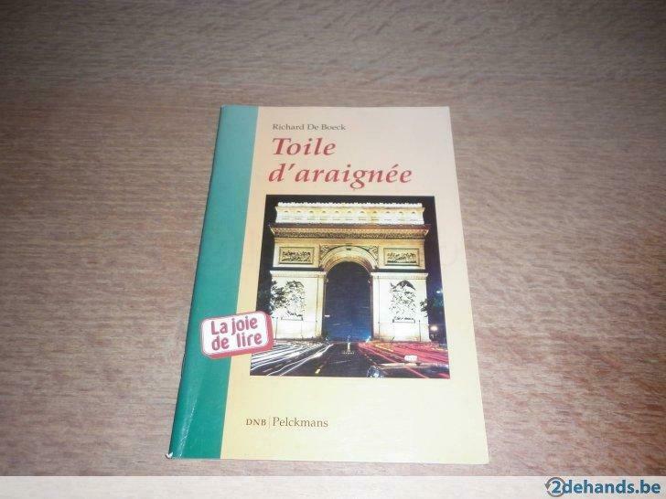 La joie de lire  -Toile d'araignée  - Richard De Boeck, Boeken, Gelezen