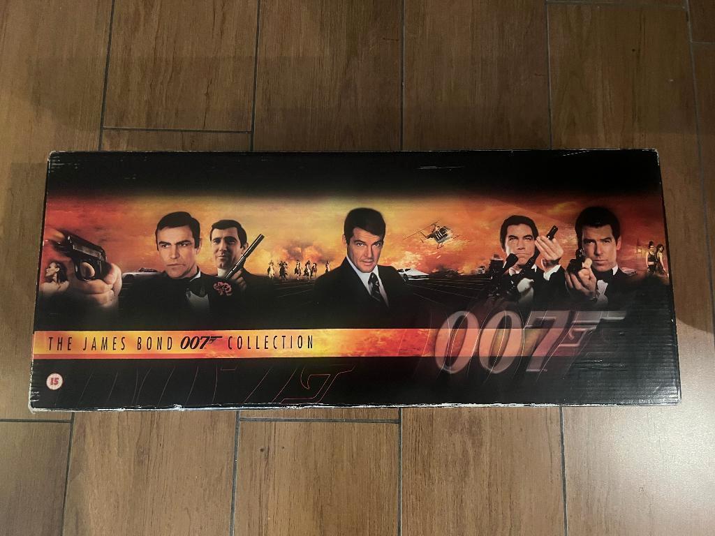 JAMES BOND 007 COLLECTION VHS VIDEOS PAL VERSION ANGLAISE, Enlèvement ou Envoi