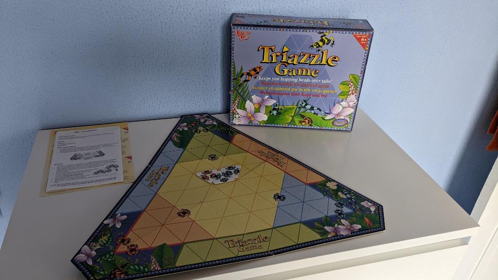 Triazzle game, Hobby en Vrije tijd, Gezelschapsspellen | Bordspellen, Een of twee spelers, Ophalen, Gebruikt, University Games