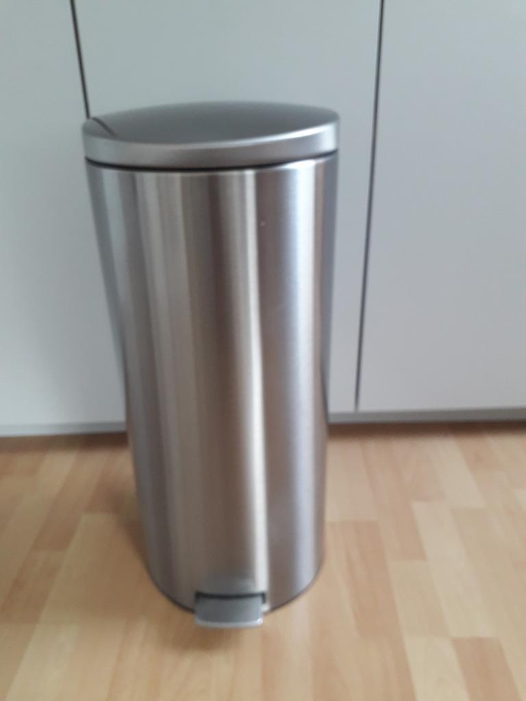 Brabantia pedaalemmer 30 liter, Ophalen, Met pedaal, 50 tot 75 cm, 20 tot 30 liter