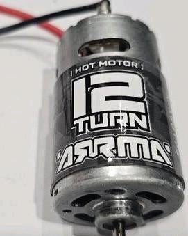 Moteur brushed Absima 12T format 550 – ARB10398, Échelle 1:10, Enlèvement ou Envoi, Pièce, Utilisé