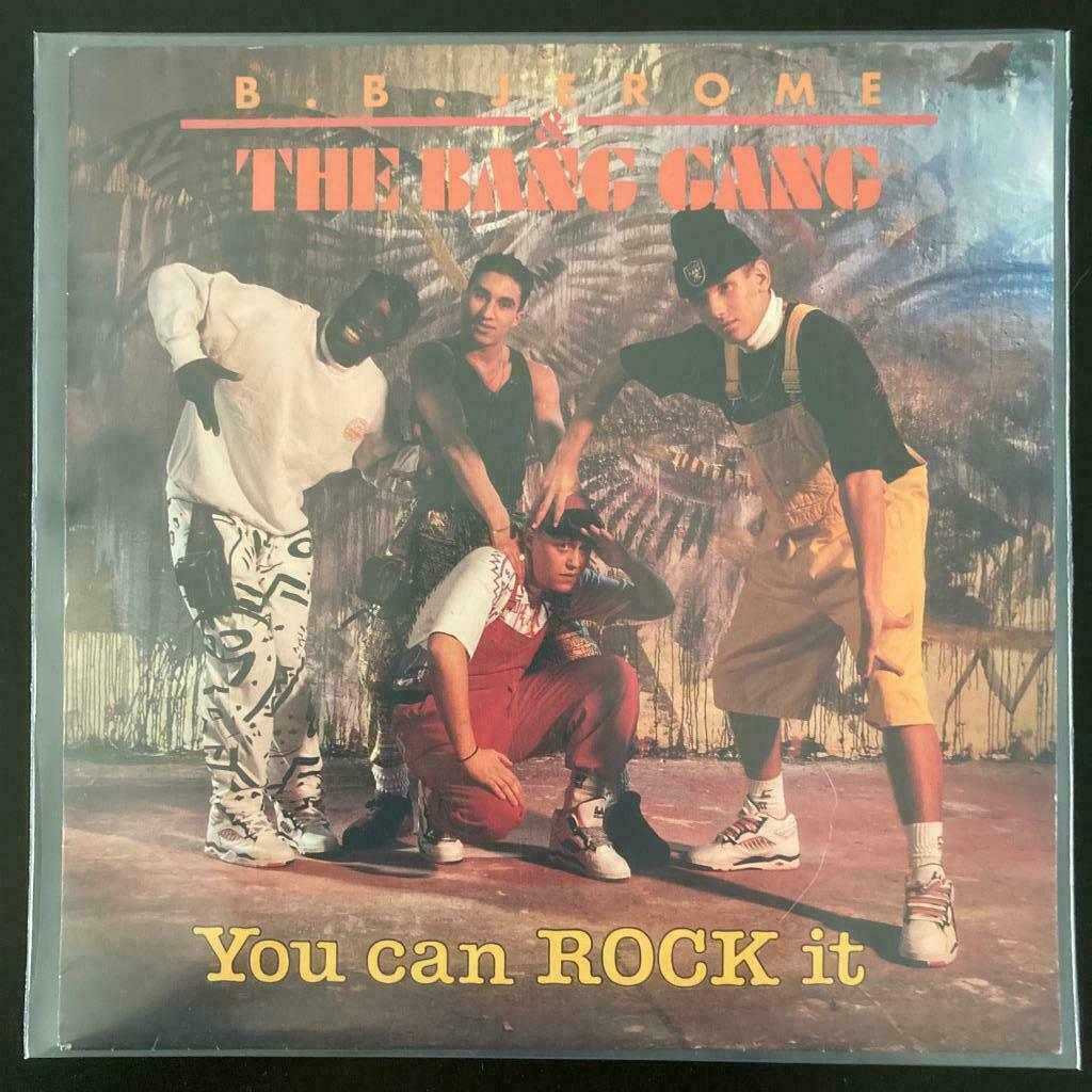 7" B.B. Jerome & The Bang Gang - You Can Rock It VG+, Envoi, Utilisé