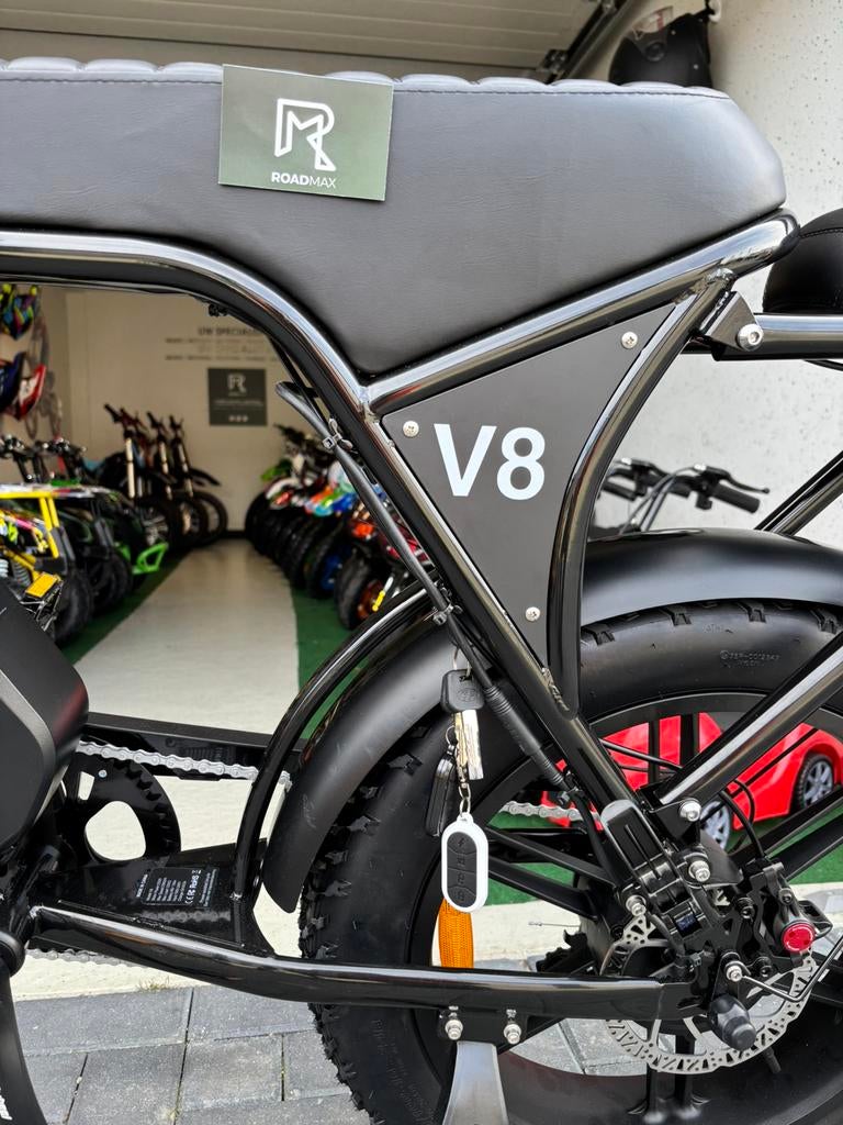 🚀Nieuw🚀 Black Edition Ouxi V8 Fatbike 2025 Full Options !, Ophalen, Nieuw, 20 inch, Handrem