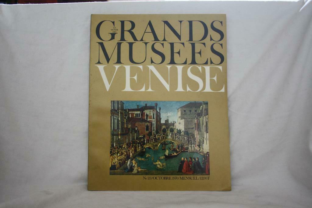 Grands musees   Venice n° 23 octobre 1970, Ophalen of Verzenden, Zo goed als nieuw, Schilder- en Tekenkunst
