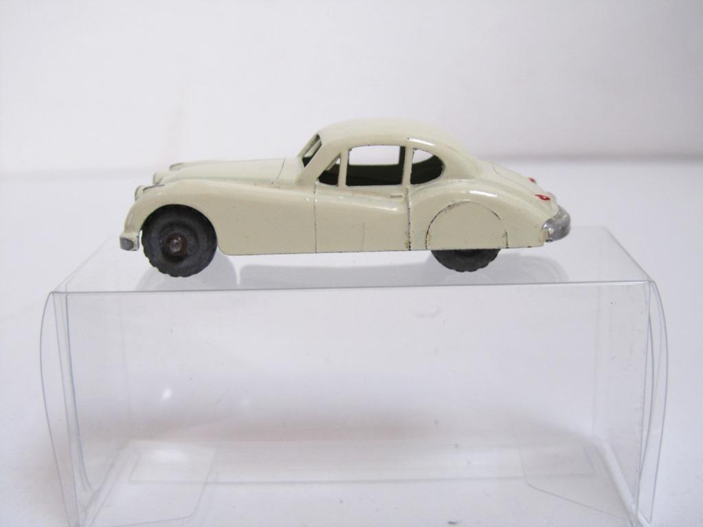 Jaguar XK140 32a MW (1957) Lesney Matchbox Regular Wheels, Ophalen of Verzenden, Zo goed als nieuw, Auto, Lesney