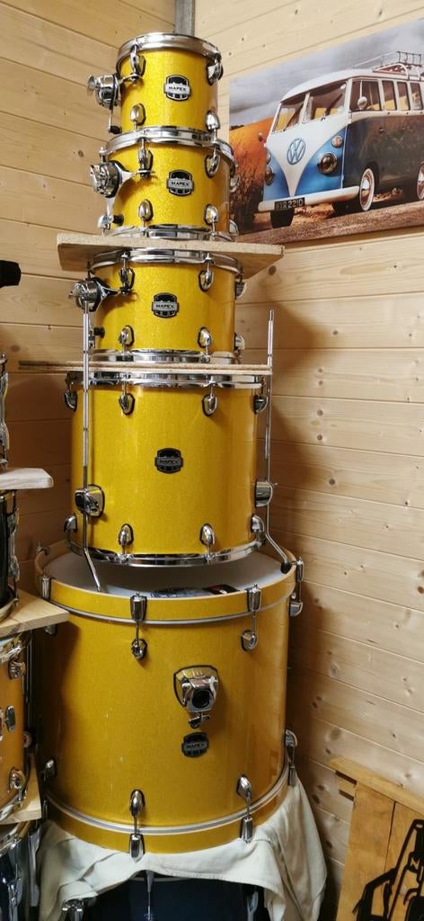 Batterie Mapex "Mars" version 100% Bouleau- neuve, Musique & Instruments, Enlèvement, Neuf, Autres marques
