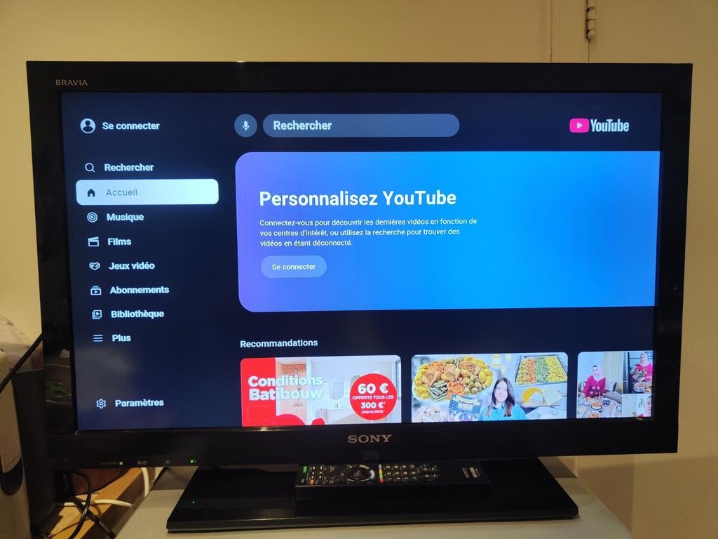 TV, Ophalen, Sony