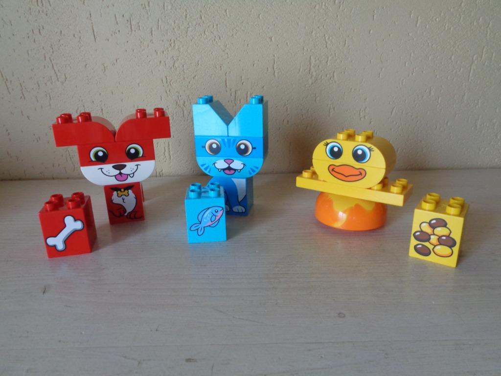 LEGO DUPLO Mijn Eerste Puzzeldieren - 10858, Gebruikt, Ophalen of Verzenden, Compleet, Duplo