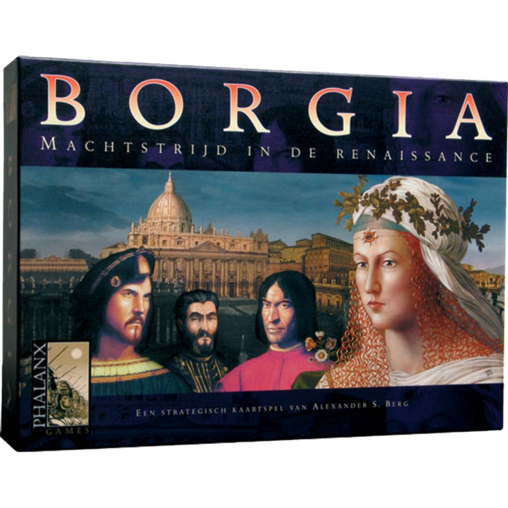 Borgia – Strategisch Kaartspel over Macht en Intrige, Vijf spelers of meer, Ophalen of Verzenden, Nieuw, Phalanx Games