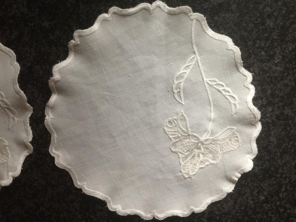 2 Sierdoekjes, Antiek en Kunst, Ophalen