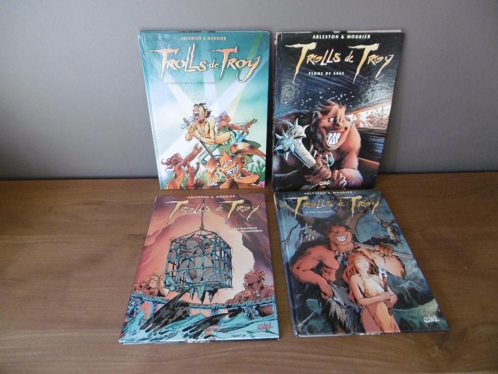 Trolls de Troy : 4 tomes en réédition, Livres, Enlèvement ou Envoi