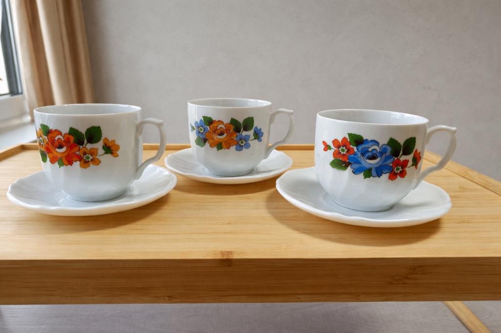 vintage koffietassen 12 stuks, Huis en Inrichting, Ophalen, Zo goed als nieuw