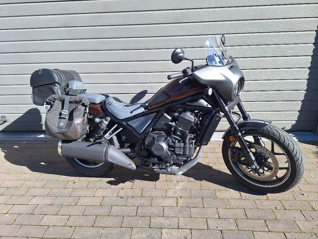 Honda Rebel 1100 DCT, Motoren, Motoren | Honda, 2 cilinders, Particulier, Meer dan 35 kW, Handvatverwarming