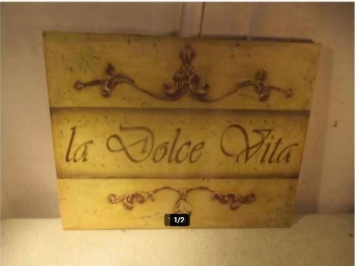 Belle estampe d'art/Tirage d'art 'La Dolce Vita' - 51x41, Enlèvement ou Envoi, Comme neuf, Imprimé