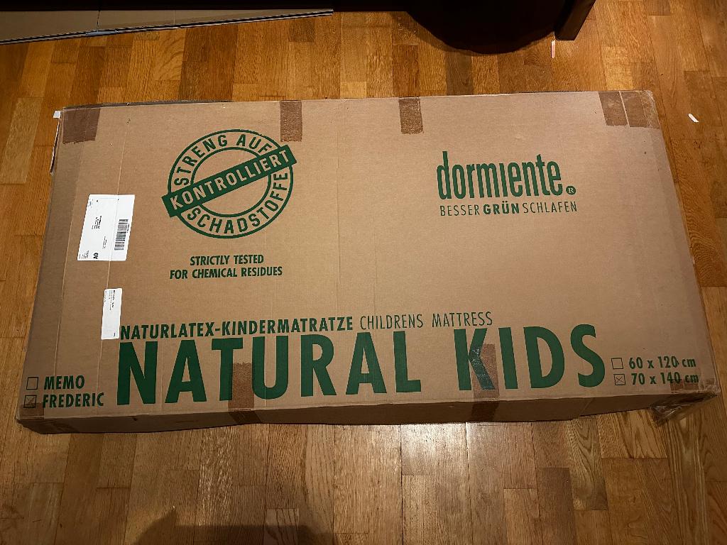 Frederic Biologisch Kindermatras 70x150, Kinderen en Baby's, Kinderkamer | Beddengoed, Nieuw, Overige typen, Wit, Jongetje of Meisje