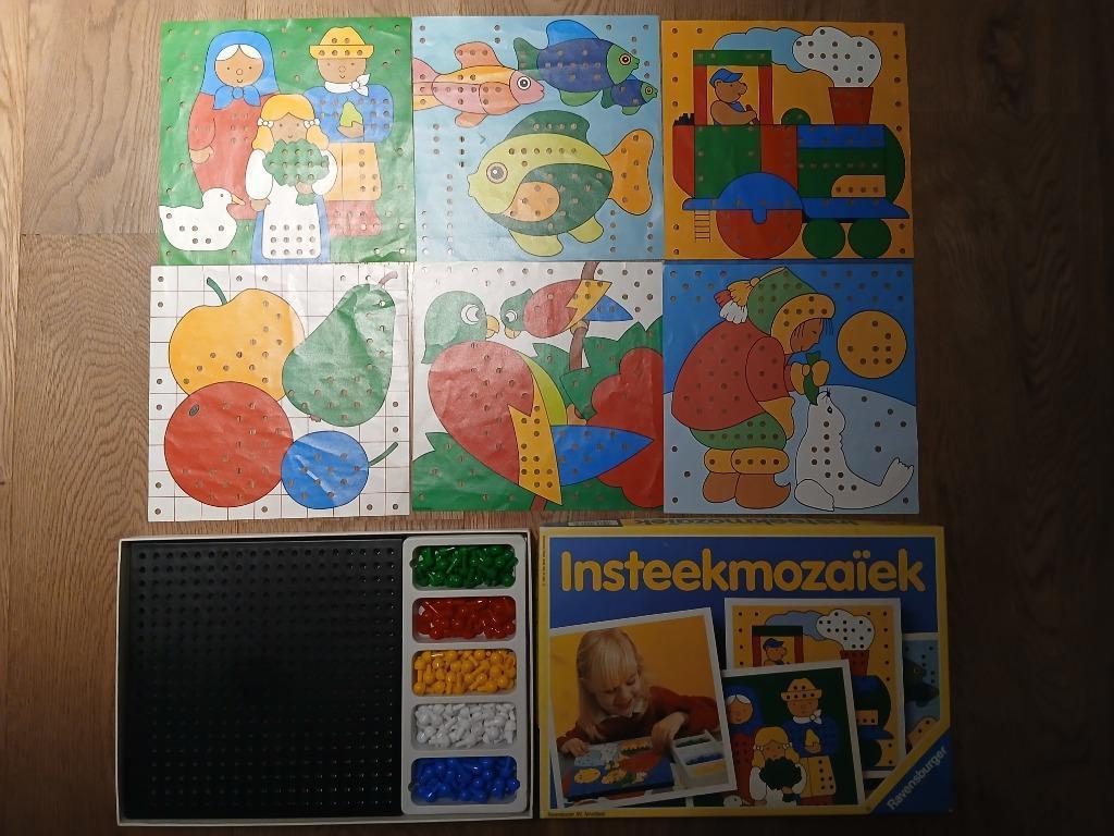 Insteekmozaïek Ravensburger, Kinderen en Baby's, Ophalen, Gebruikt, Knutselen