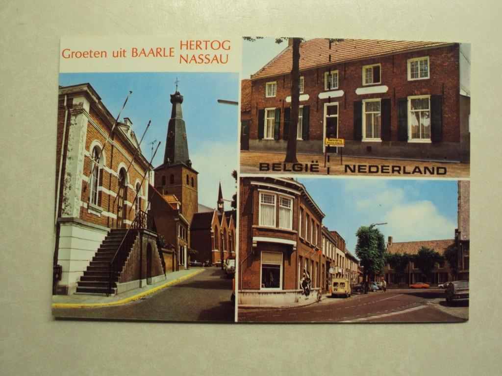 54846 - GROETEN UIT BAARLE HERTOG/NASSAU - 3 ZICHTEN, Verzenden
