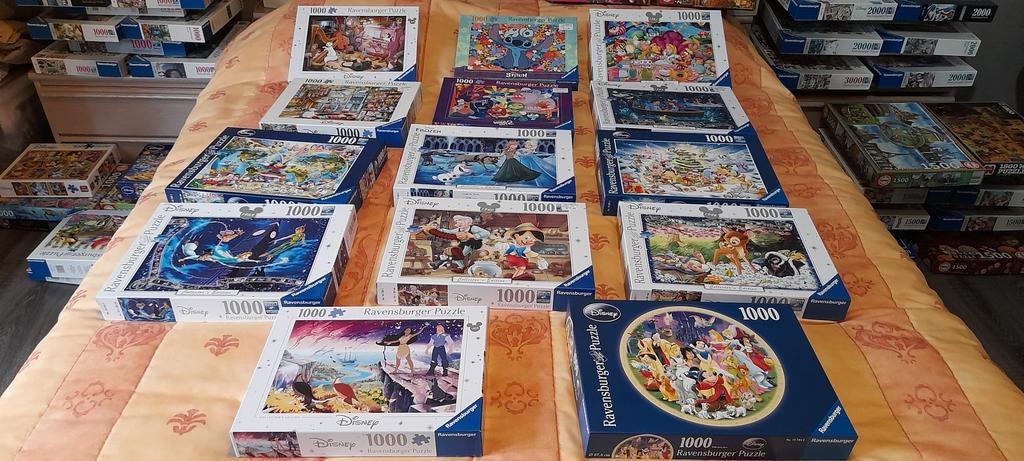 Puzzles Ravensburger, Disney, Schmidt,… de 5€ à 20€, Hobby & Loisirs créatifs, Enlèvement, Comme neuf