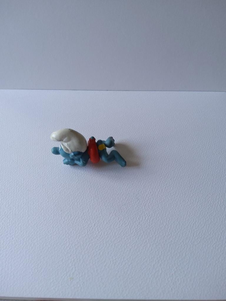 Schtroumpf avec bouée, Collections, Enlèvement ou Envoi, Utilisé, Poupée, Figurine ou Peluche