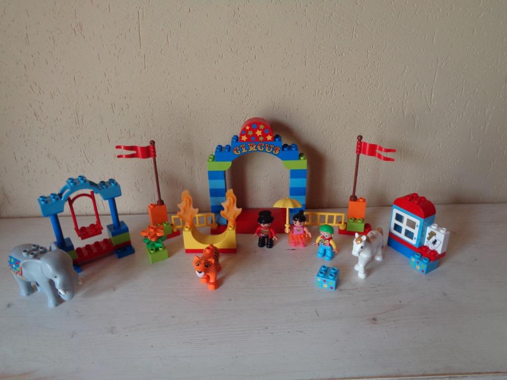 LEGO Duplo Ville Groot Circus - 10504, Enlèvement ou Envoi, Utilisé, Ensemble complet, Duplo