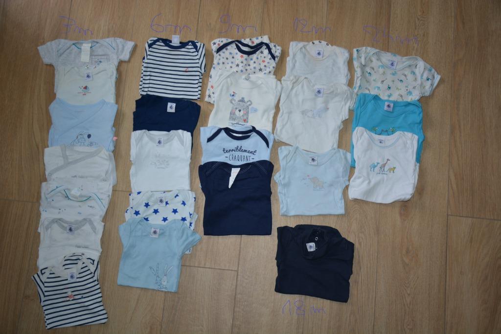 Kwalitatieve body's jongen 3m-24m, Enlèvement