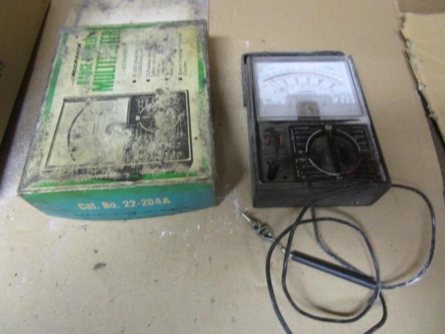 Vintage Micronta 22-204C Range Doubler Multitester 43 Ranges, Ophalen of Verzenden, Gebruikt, Multimeter