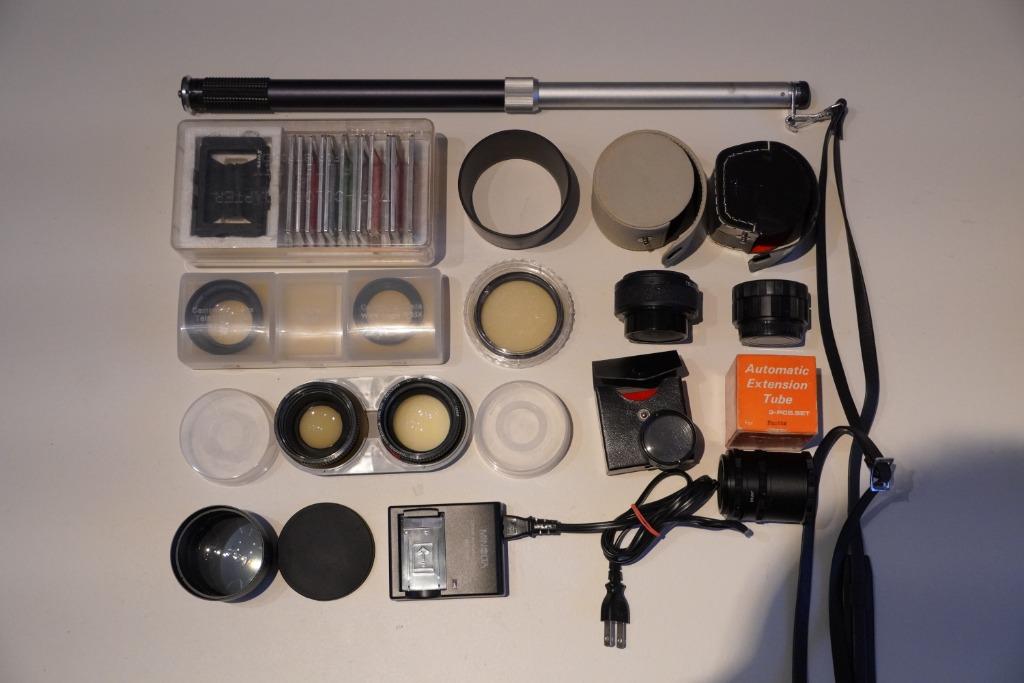 Lot d'accessoires vidéo et photo, Enlèvement ou Envoi, Comme neuf