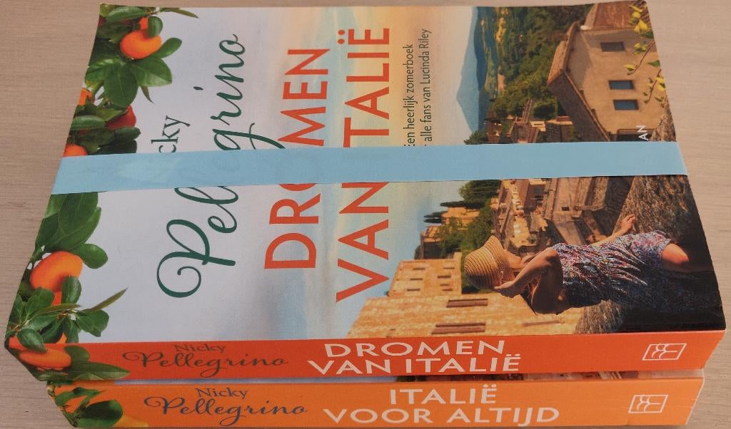 Dromen van Italië-Italië voor altijd, Belgique, Enlèvement, Utilisé, Nicky Pellegrino