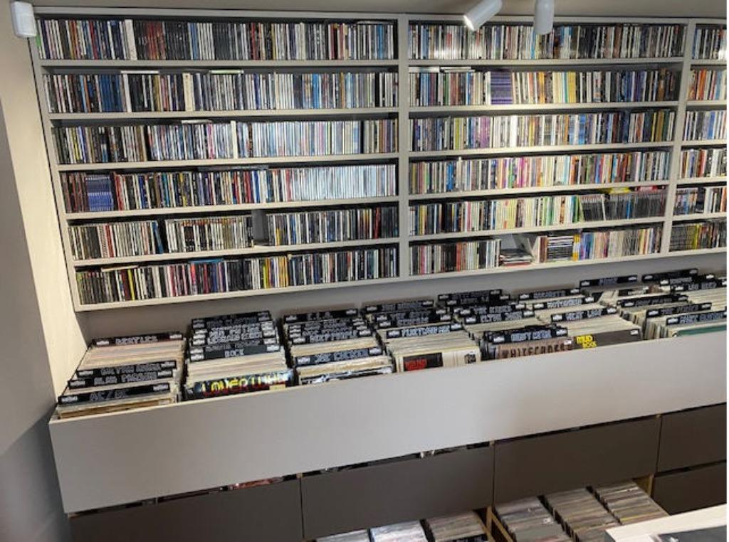 ROCK Verkoop 2de hands CDS vinyl lps singels platen, Ophalen