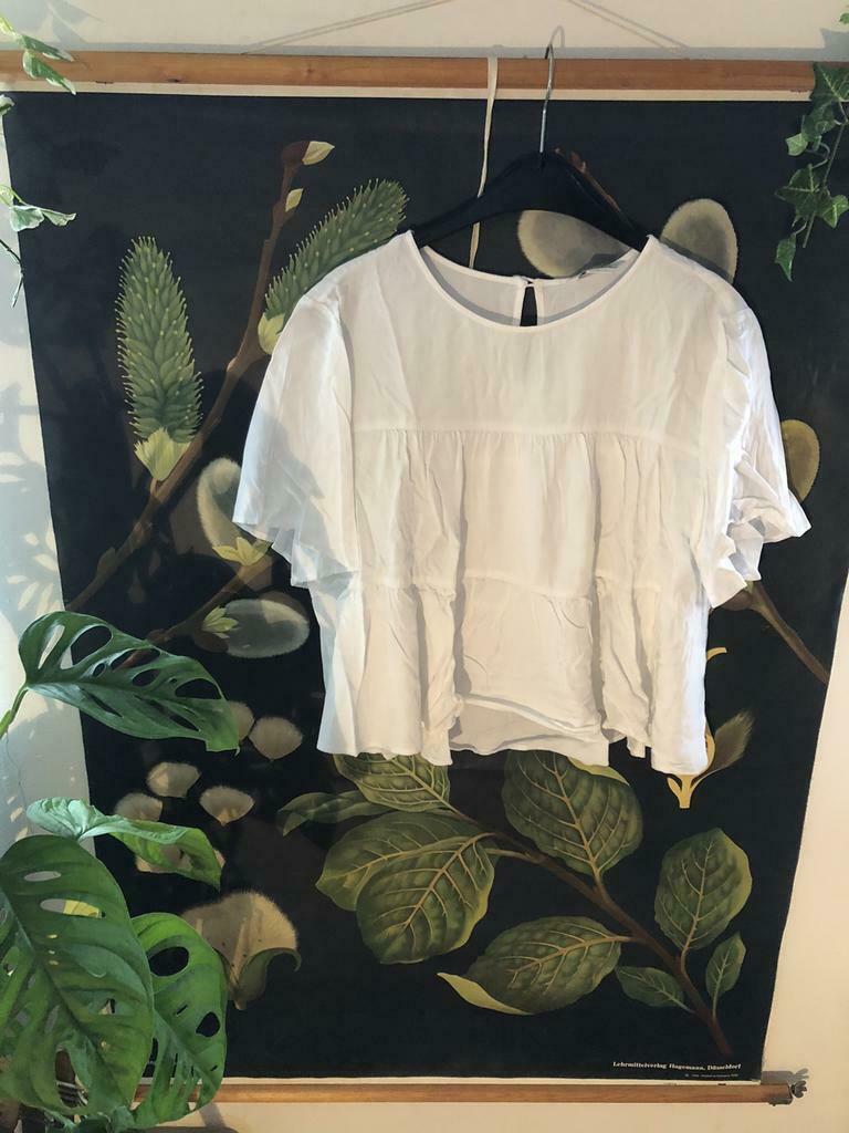 Monki blouse wit, Ophalen of Verzenden, Maat 42/44 (L), Wit