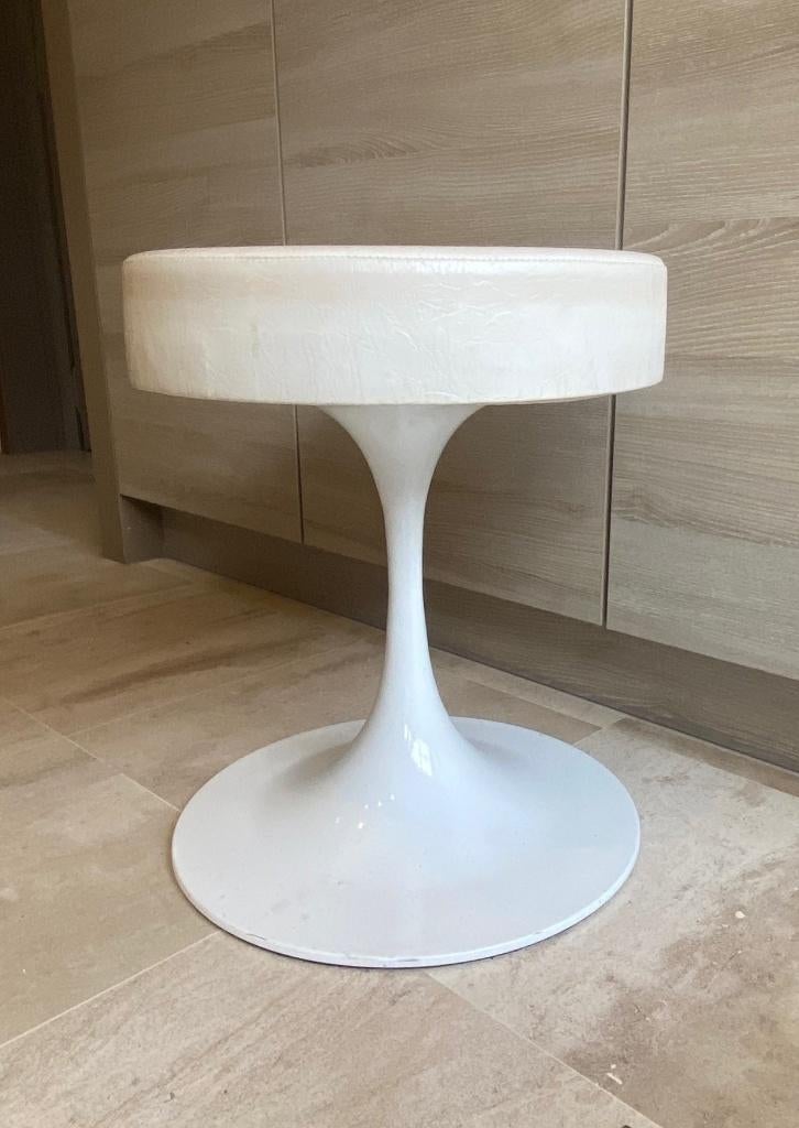 krukje - tabouret vintage '70s, Ophalen of Verzenden, Zo goed als nieuw, IJzer