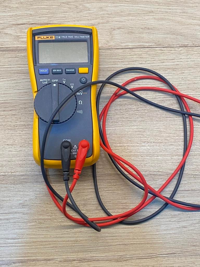 Fluke 114 True RMS multimètre, Enlèvement ou Envoi, Comme neuf, Multimètre