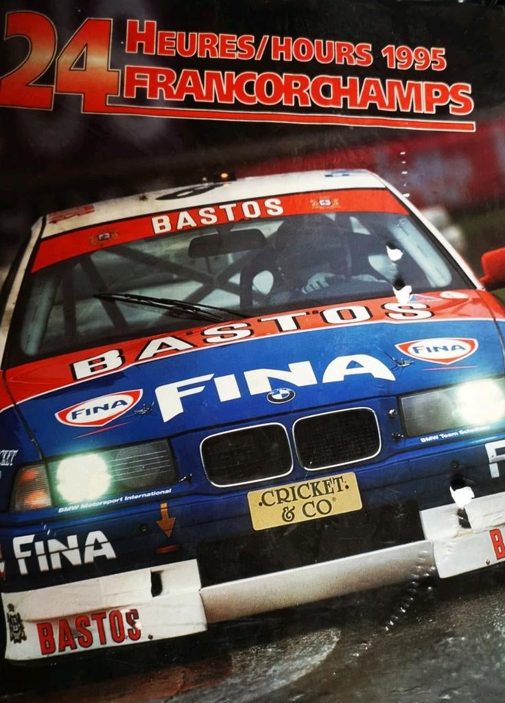 Livre 24 Heures/Hours Francorchamps 1995, Enlèvement ou Envoi, Utilisé, Voitures