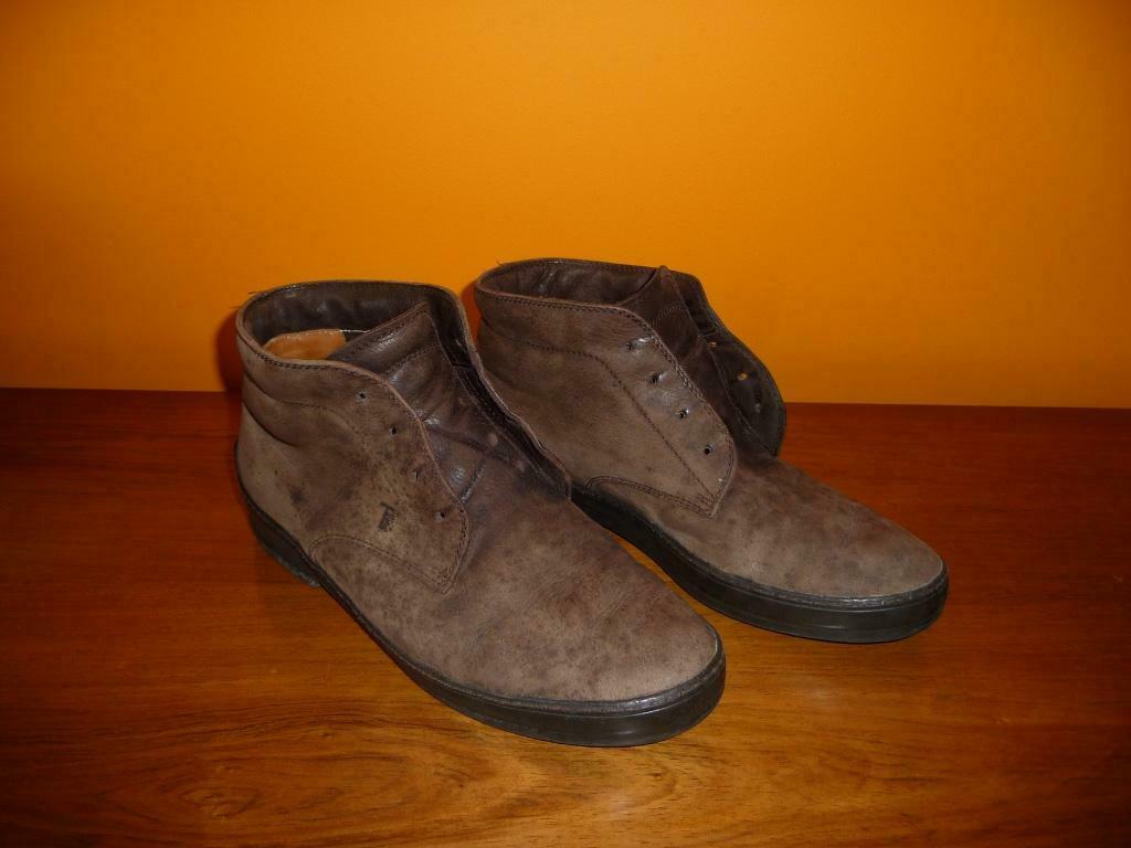 Tod's bootie, Chaussures à lacets, Brun, Enlèvement, Porté