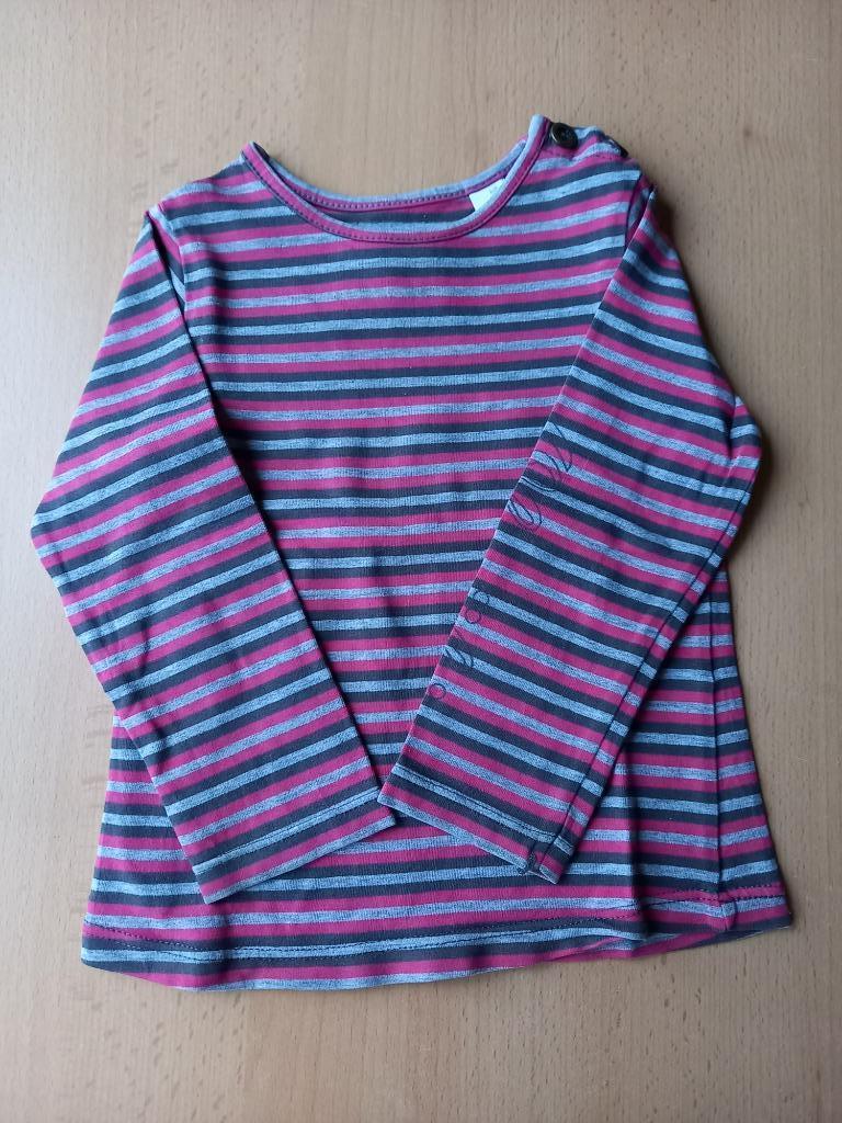 Mooie longsleeve, maat 80 meisje, merk Obaïbi, Kinderen en Baby's, Meisje, Ophalen of Verzenden, Zo goed als nieuw, Obaibi