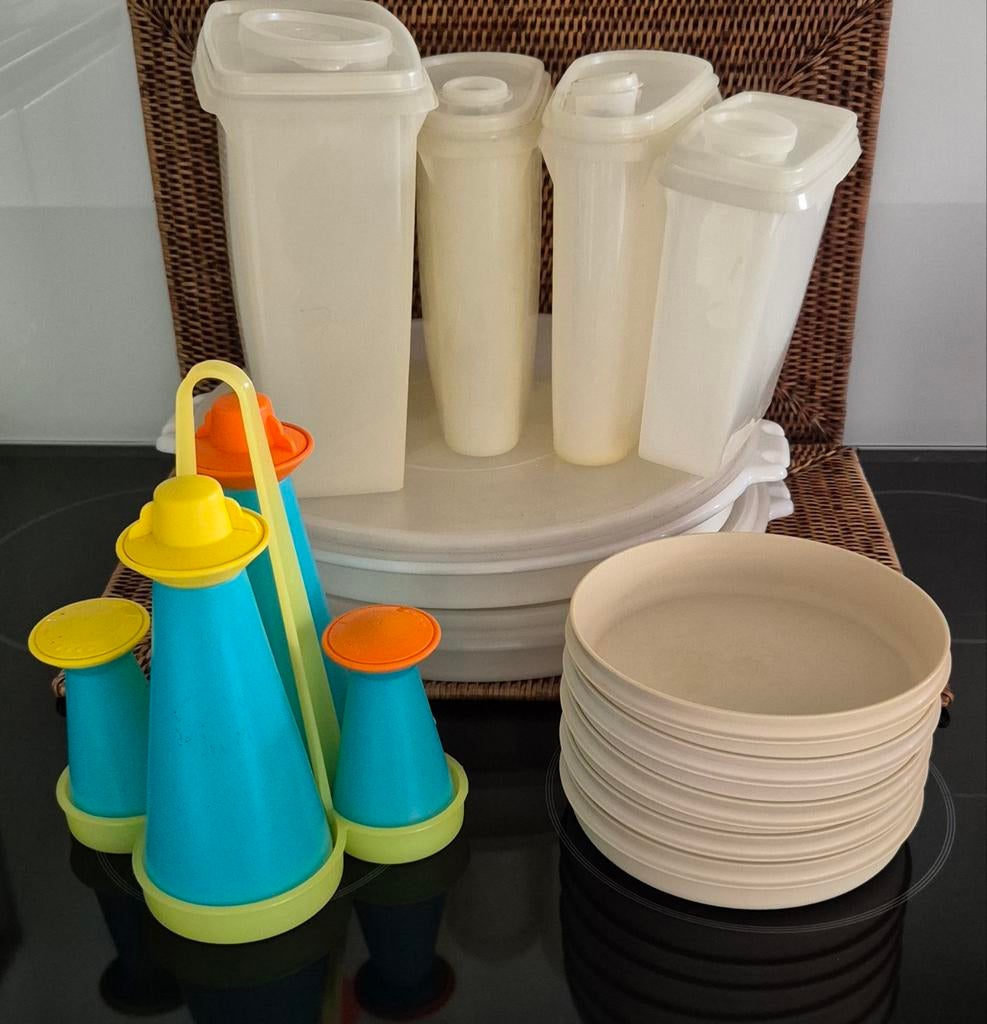 Lot vintage Tupperware, Enlèvement