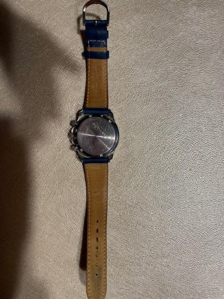 Horloge Rodania - 35 cm, Montre-bracelet, Autres marques, Cuir, Acier