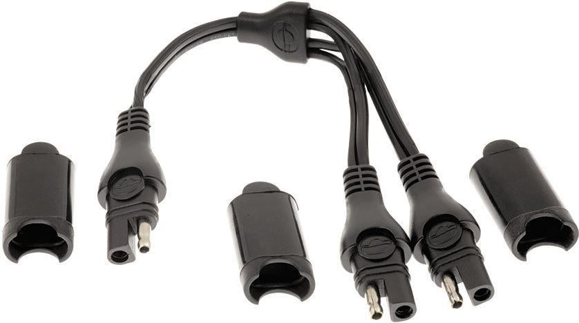 Optimate O-15 Y-splitter kabel SAE naar 2x SAE, Motoren, Ophalen of Verzenden