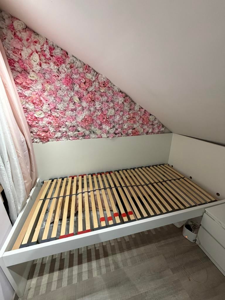 Lit 1 personne avec sommier, Enlèvement, Comme neuf