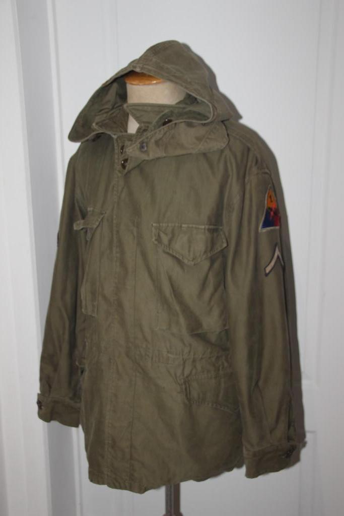 US WW2 "Jacket field M-1943" (1ste Armored Division), Envoi, Armée de terre, Vêtements ou Chaussures