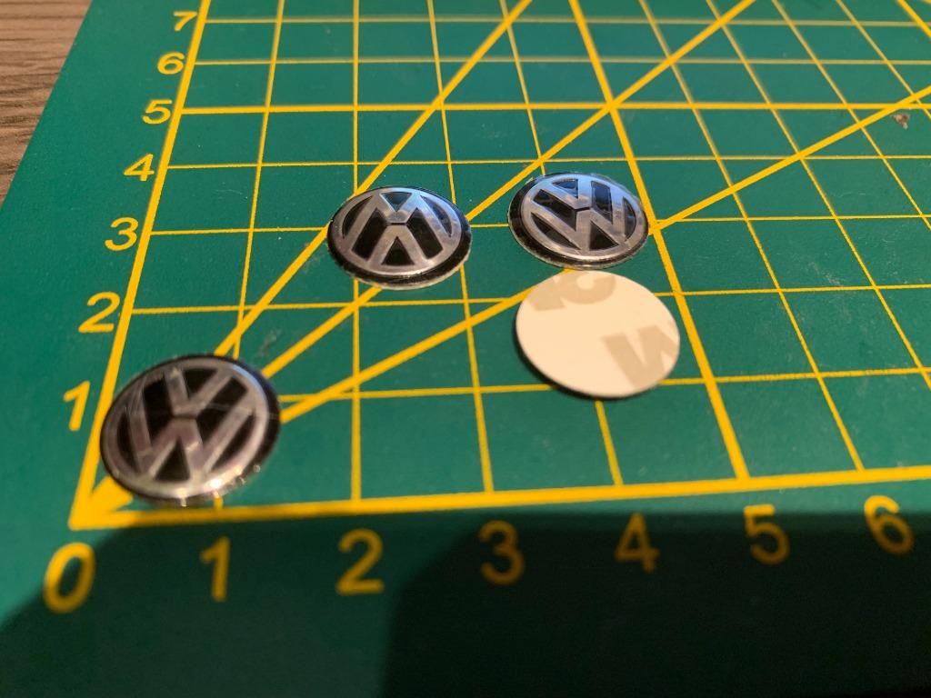 Autocollants VW pour la clé Volkswagen., Enlèvement ou Envoi, Neuf, Volkswagen