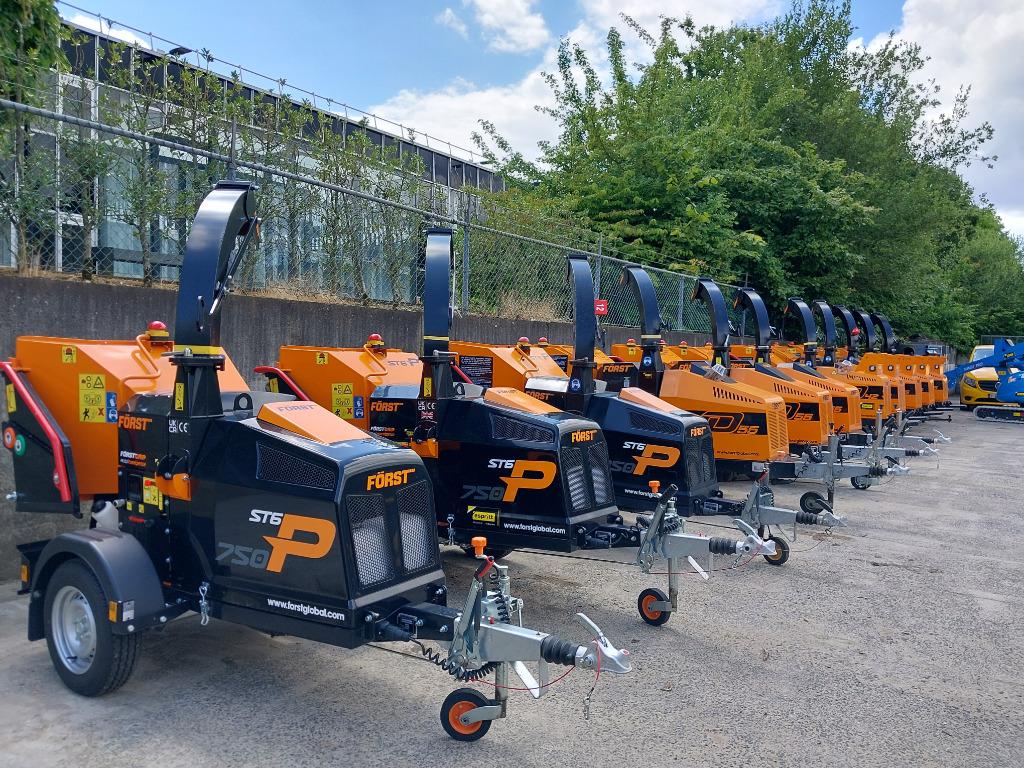 Först ST6P  <750 kg houtversnipperaar 16 cm, Zakelijke goederen, Machines en Bouw | Tuin, Park en Bosbouw, Ophalen of Verzenden